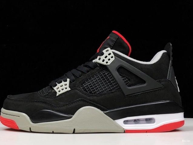Bmlin 4 RETRO BLACK JORDAN CEMENT 308497-060 0808